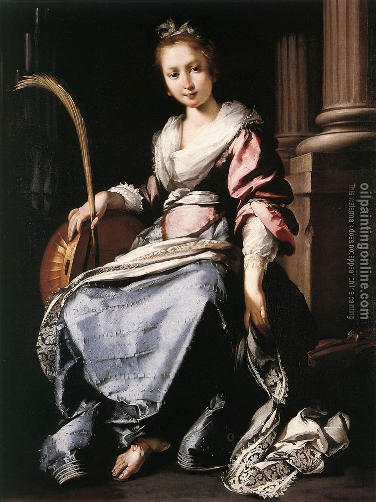 Strozzi, Bernardo - St Cecilia